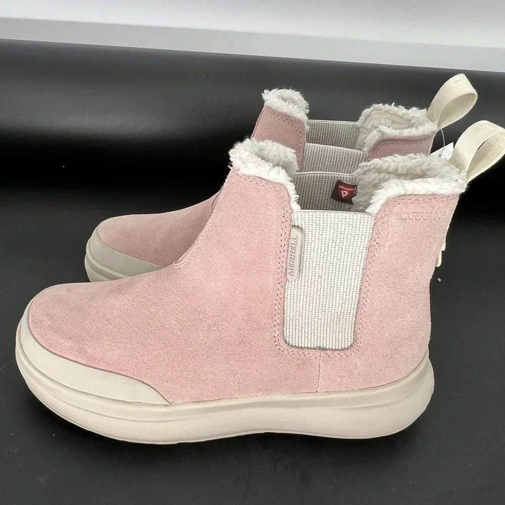 NWOT‎ Merrell Women Marquette Thermo Pull On Waterproof Shoes - No Insoles